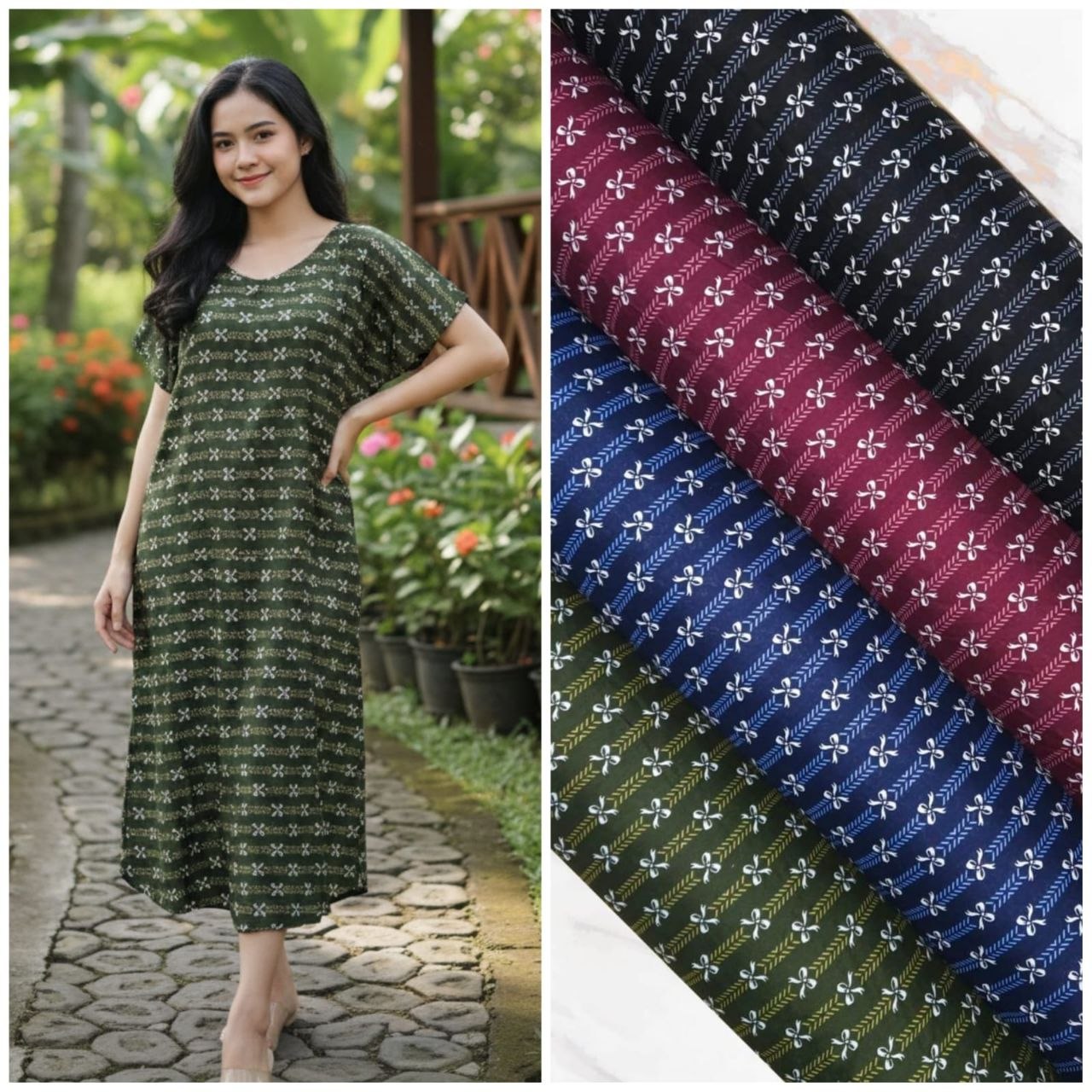 Daster Bali Motif Pita 1