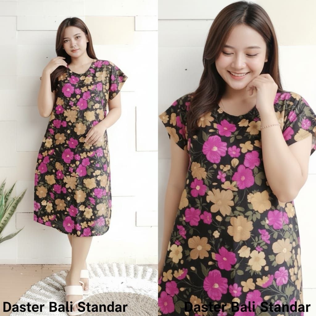 Daster Bali Motif Bunga 2