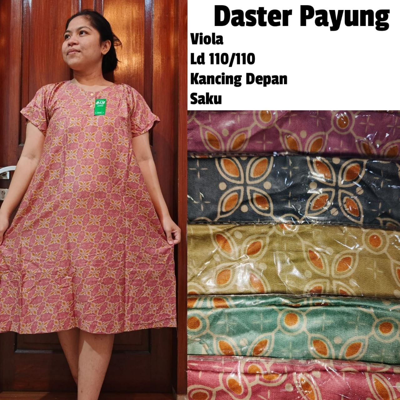Daster Payung Viola