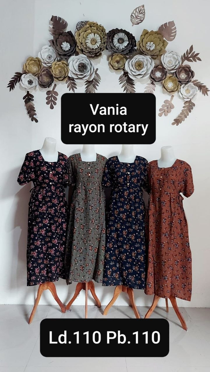 Daster Vania Rayon Rotary 1