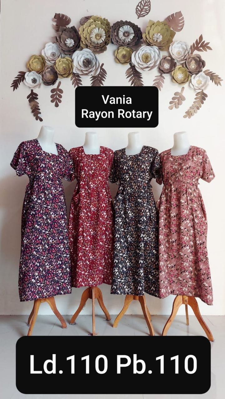 Daster Vania Rayon Rotary 2