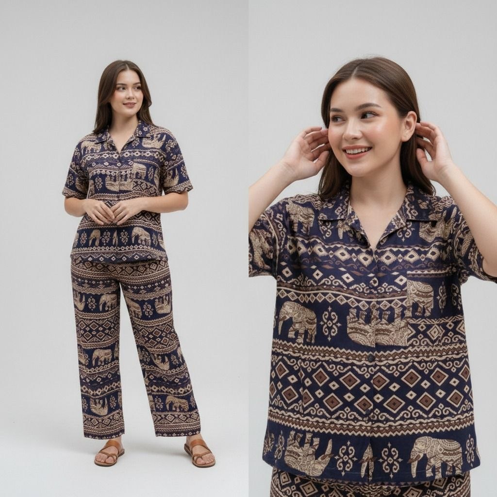 Setelan Celana Panjang Gajah